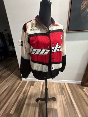 Aelfric Eden Blackair Motorsports Jacket Size S Racing Retro